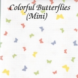 colorful butterflies - mini