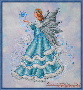 Celine_The_Winter_Fairy_Cross_Stitching_Art